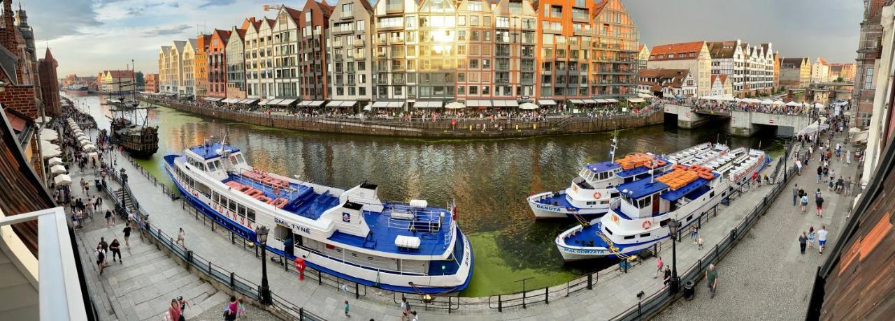 Apartamenty Michel Gdansk Centrum Boutique Hotel ภายนอก รูปภาพ