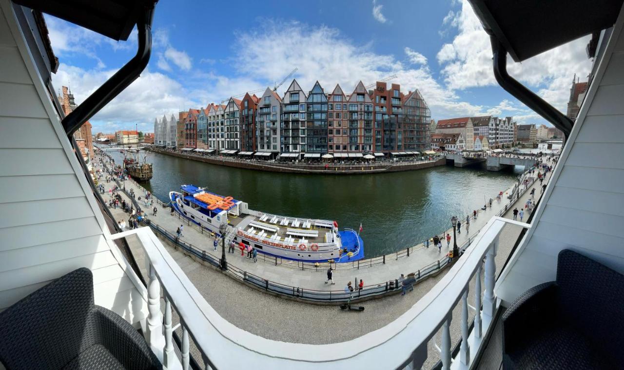 Apartamenty Michel Gdansk Centrum Boutique Hotel ภายนอก รูปภาพ