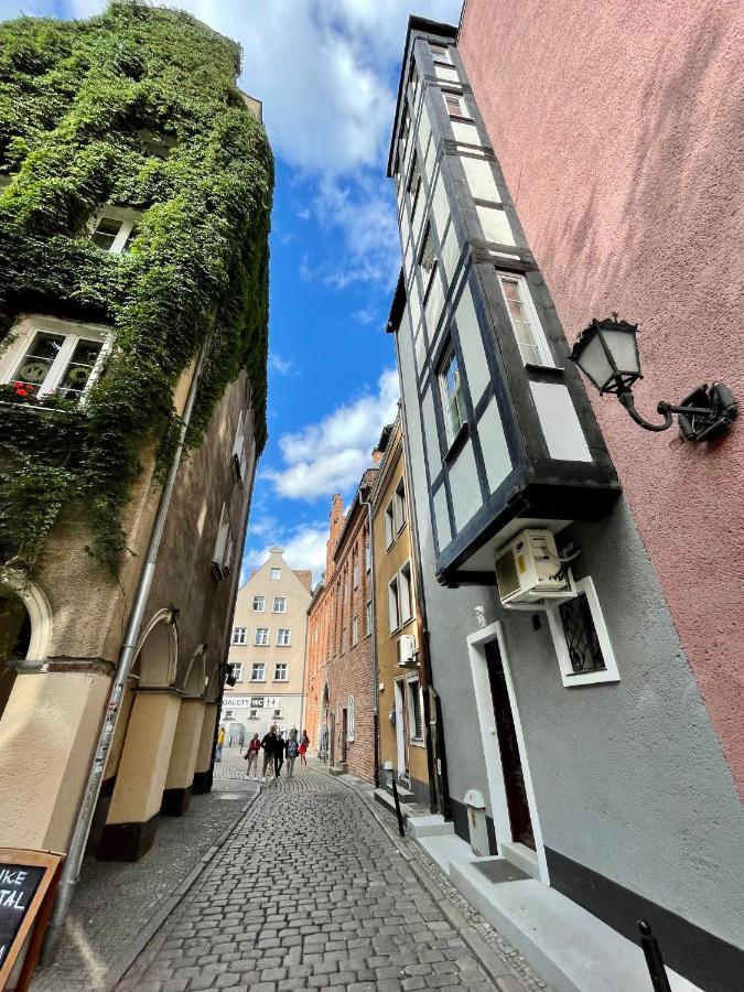 Apartamenty Michel Gdansk Centrum Boutique Hotel ภายนอก รูปภาพ